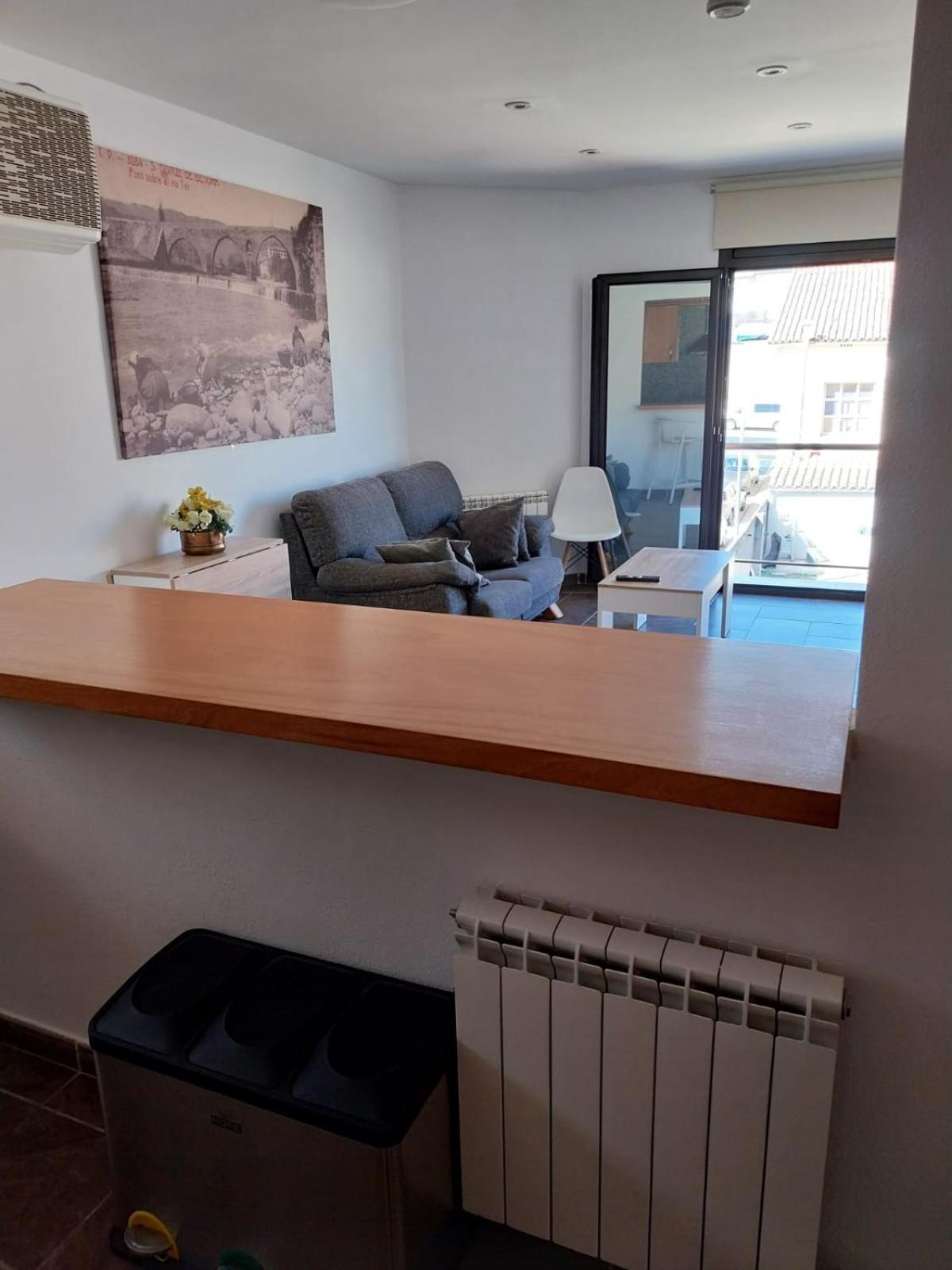 Apartament Bisaura De Ter Sant Quirze De Besora Eksteriør billede